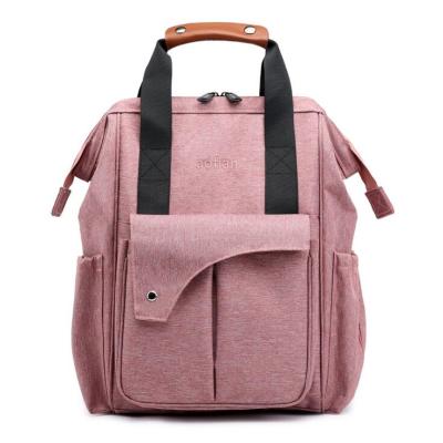 China Large Capacity Waterproof Bags Diaper Backpack Wholesale Diaper Bag For Baby Mom Sleeping Bag for sale