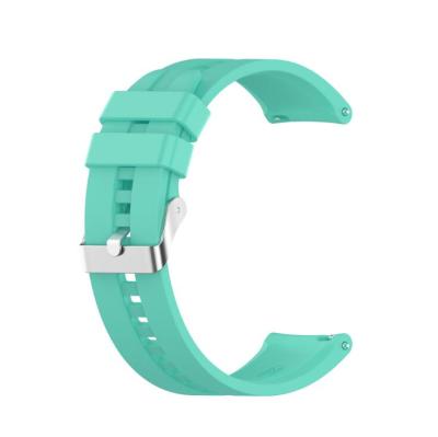 China Hot 20Mm Watch Bands Quick Release Sport Silicone Strap For Samsung Smart Watch Wristband for sale