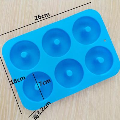 China Sustainable Food Grade Safe Silicone Personalized Bakeware Donut Silicone Mold Cake Mold For Home Kitchen for sale