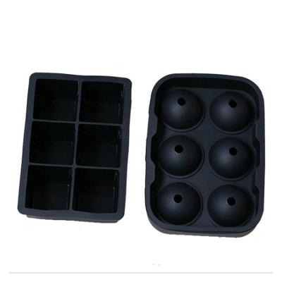 China Zd-06 Amazon Hot Viable Ice Ball Mold Ice Cube Trays Silcone Whiskey Ice Ball Maker Mold Reusable for sale