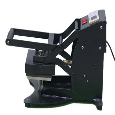 China Garment Shops Small Logo Mark Heat Transfer Press Hot Stamp Machine 12X12/25X25cm for sale