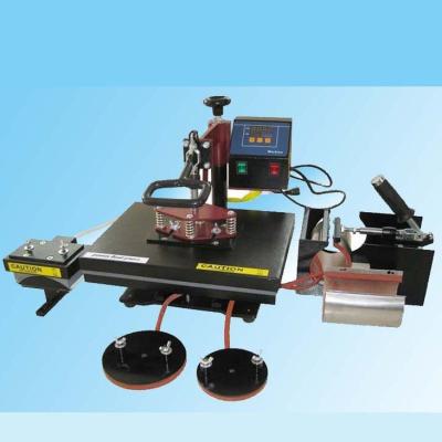 China Garment Shops Rotary Fabric Printing Machine Multifunction Textile / Rotary Heat Press Machine for sale