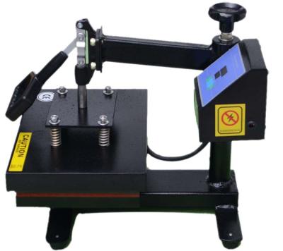 China Easy Operation QX-A10-B Price Machine Manual Shaking Head Sewing Hot Oil Heating Second Hand Sublimation Heat Press Machine for sale