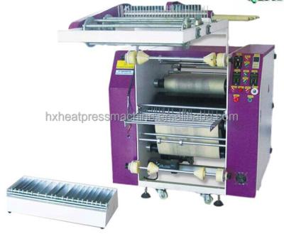 China Heating tube with popular conduction oil drum Hengxing QX-H dye sublimation lanyard printing machine for sale for sale