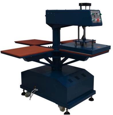 China Garment Shops 20x30/40x50/50x60cm Four Bed Automatic Pneumatic Sublimation Heat Transfer Press Machine for sale