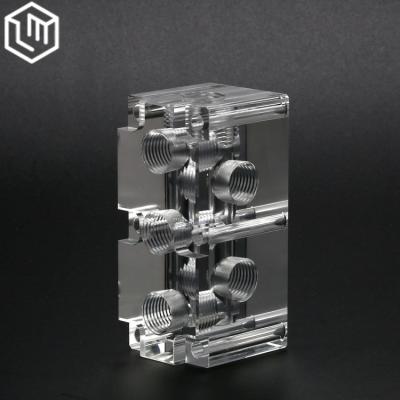 China OEM factory china medical cnc processing high precision 5 axis pmma plastic cnc machining parts for sale