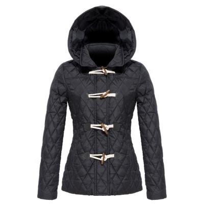 China Casual Top Quality Waterproof Cropped Ladies Down Padded Jacket Winter New Style Women's Detachable Hoodie Jacket for sale