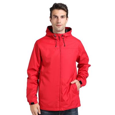 China QUICK DRY High Quality Ready To Ship Spring And Summer Water Repellent Hooded Single Layer Outdoor Training Men's Jacket for sale