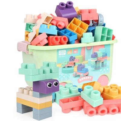 China 2021 Hot Selling DIY Baby Toys Educational TOY Building Blocks For Children Early Childhood Interactive Toys 0-3 Years Old for sale