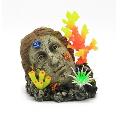 China Other Coral Reef Aquarium Set 19CM Imitated Aquarium Landscaping Decoration Resin Craft Large Aquarium Decoration for sale