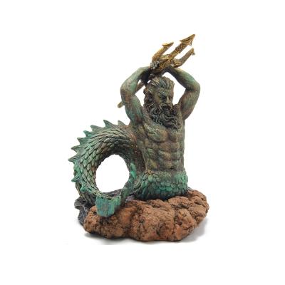 China Factory direct sales hard/breakable aquarium landscaping decorative resin crafts aquarium ornaments for sale