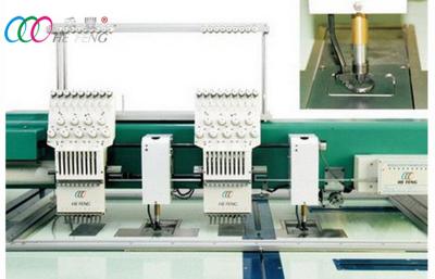 China double Head Compact Mixed Chenille Flat Computerized Embroidery Machine With 10