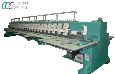 Chine Tête Tête multi automatisée de la machine 24 de broderie d'habillement, Dahao 5 pouces de moniteur à vendre