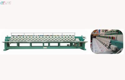 China Flat bed Computer 9 needle 20 head Industrial Embroidery Machine , 110V / 220V for sale