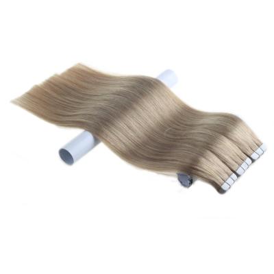 China Wholesale Health Double Drawn Tape Hair Extensions Remy Human Hair Tape In Hair Extensions for sale