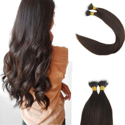 China Straight Nano Hair Products Seamless Ring Unprocessed Curl Virgin Human Hair Extensions for sale