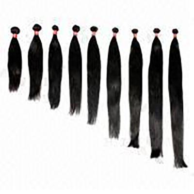 China Straight Supply Discount Price Factory Brazilian Cuticle Aligned Virgin Human Hair Double Drawn Hair Weft Extensions for sale