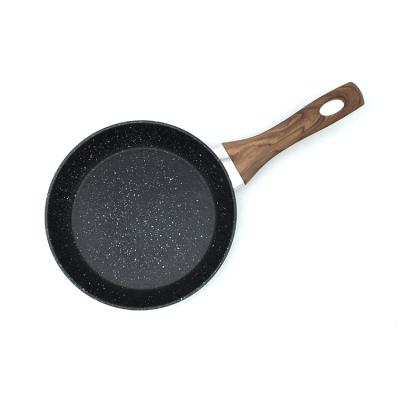 China Induction Aluminum Frying Sustainable Bottom Pan Forged Cookware for sale