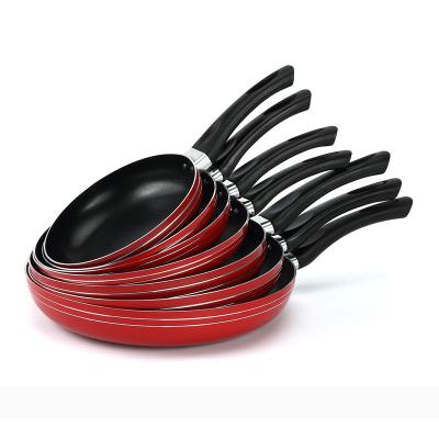 China Viable Promotional Cookware Set Aluminum Nonstick Frying Pan for sale