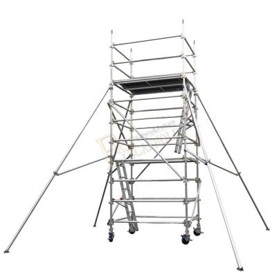 China Modern AS 1576 Standard Construction System Manufacturer Europe Aluminum Kwikstage Australian Scaffolding Tower for sale