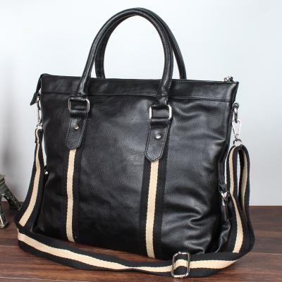 China Factory direct men's sling bag men's shoulder bag Korean style casual portable cross - body bag fashion computer briefcase PU leather men's bag for sale