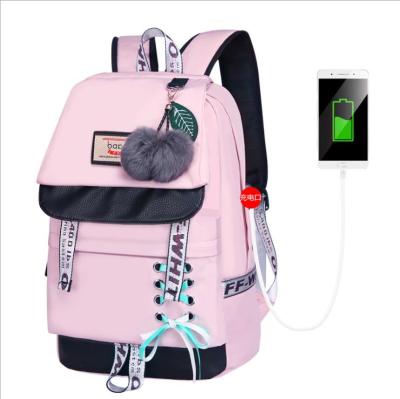 China 2020 Border Anti-theft The New Backpack For Female Student Schoolbag For Junior High School And Senior High School Students Backpack for sale