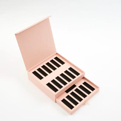 China Recycled Paper Gift Box High Quality Lipstick Cardboard Luxury Materials Manufacturing Cosmetic Boxes for sale