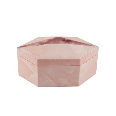 China Eco - Friendly Luxury Printed Cardboard Round Multi Handle Christmas Ribbon Pink Chocolate Drawer Gift Boxes for sale