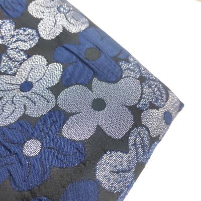 China Good Factory Service Shrink-resistant Jacquard Dress Wholesale Jacquard Dyed Polyester Fabric For Garment for sale