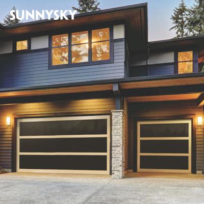 China Modern Manufacturing Prices Aluminum Canopy Screen Garage Door for sale