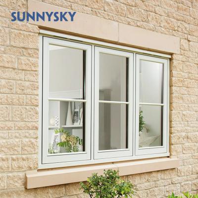 China Folding Custom Aluminum Screen Price Philippines Casement Windows for sale