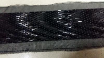 China Top quality black beads trim, beaded waist trim, beaded trim for sale