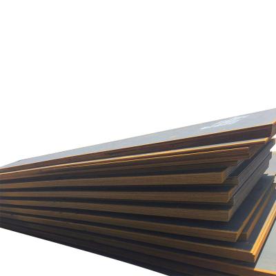 China Architectural and engineering low alloy steel sheet s355j2 n construction high strength hot rolled black steel plate structures price per ton for sale