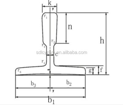 China Bulidings T70-1/B Elevator Guide Rail for sale