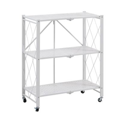 China Minimalist Guaranteed Quality Unique Storage Shelf Rack White Kitchen Storage Shelf for sale