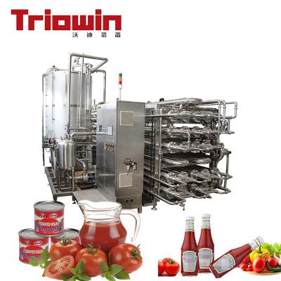 China High Efficiency Easy Operate Industrial Automatic Cans Vegetables Juice Concentrate Processing Blanching Line for sale