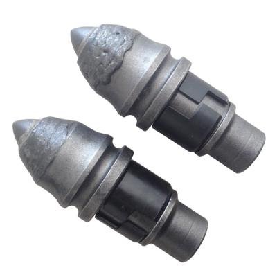 China Construction worksÂ   Conical Auger Teeth B47K22H Core Drilling Bucket Core Auger Bullet Bits Drilling Bits for sale