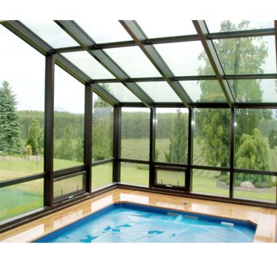 China Low Energy Modern Four Season Outdoor Glass Room Sunrooms And Homes Glass Sun Home for sale