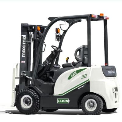 China Building Material Shops Maximal 3.5T 3500kg Electric Forklift Lithium / Li-ion Battery Forklift Made in China for sale