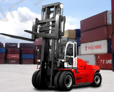 China Building Material Shops New Maximal 25 ton Diesel powered Heavy Duty Forklift for steel handling for sale