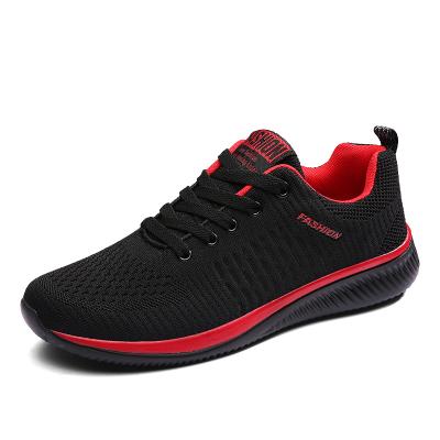 China CUSHIONING 2021 Summer thin flight woven sneakers men's panel casual shoes breathable mesh big men's shoes for sale