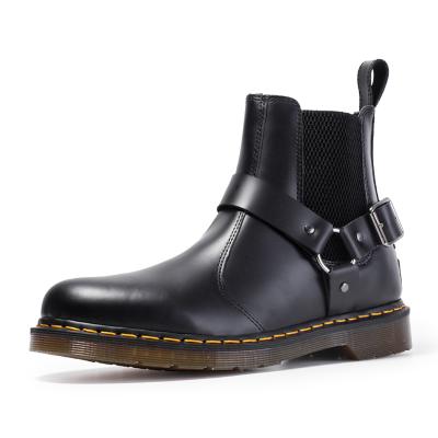 China 2021 New Anti-slippery Men's Martin Couples Reject British Casual Martin Boots Men's and Women's Leather Boots for sale