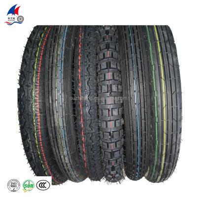 China Super high rubber content quality motorcycle tire 2.25-17 2.50-17 2.50-18 2.75-17 2.75-18 with front tire for sale 4/6/8 PAIRS for sale