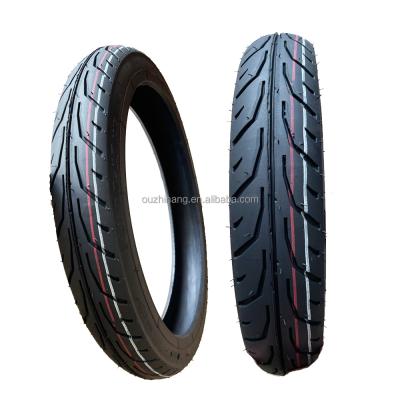 China Wholesale Hot Black Natrual Rubber+Steel+Nylon Factory Sale Strong Flotation Motorcycle Rubber Mrf Tire For Motorcycle External Tires 80/90-17 for sale