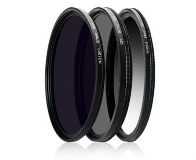 China Factory Price 77mm Magnetic Lens Filter Kit Set ND2-400 ND8 ND64 UV FULL Camera Lens Filter GND0.9 for sale