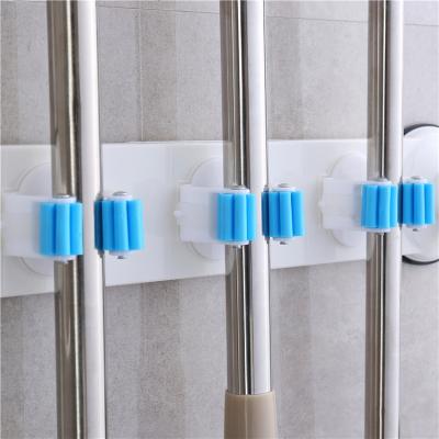 China Wall Mounted Organizer Self-adhesive Self-adhesive Holders Self-adhesive Storage Holder Self-adhesive Broom Hanger Tool Rack for Vegetable Garden for sale