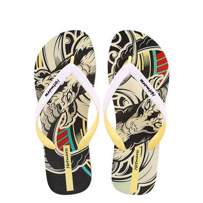 China CUSHIONING Flip Flops Sandals Summer Outdoor Non-slip Mens Flip Flops Hotmarzz PVC Slippers Luxury Beach Wholesale Sandals for sale