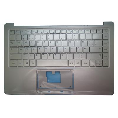 China Wholesale Plug and Play Laptop PalmRest& GR Keyboard For Jumper For EZbook X3 JPA10 GR German Palmrest Silver Uppercase for sale