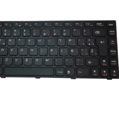 China Wholesale Plug and Play Laptop Keyboard for Lenovo G40-30 G40-45 G40-70 G40-75 G40-80 B40-30 B40-45 B40-70 Spain with Black Frame NOT Backlit for sale