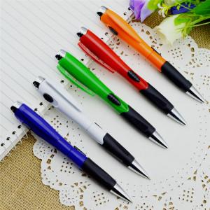 China 2015 New and hot selling ball pen with advertisment function led light ballpen,Freshingpen for sale